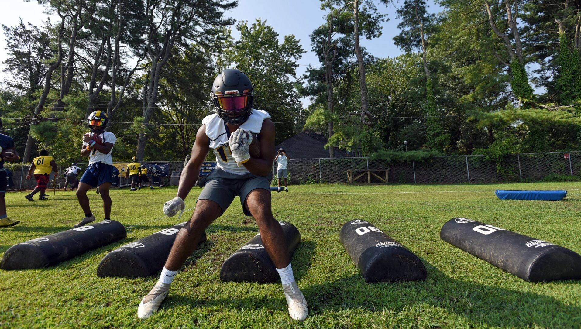 Mount Tabor football first day